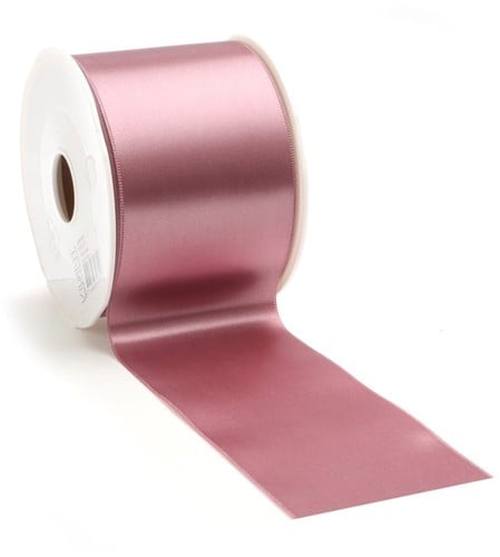 [A-025489] WIDE Satin Satijn Oud Roze 70 mm rol 25 meter 
