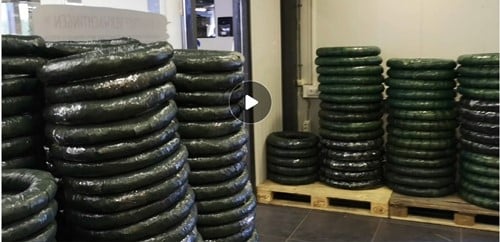 [A-019916] Strokrans Strokransen 40 cm GEWIKKELD 