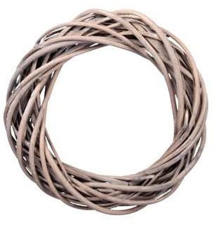 [A-024814] Krans wilgentenen 40*7 cm vergrijsd twijgenkrans