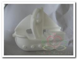 [A-005149] Styropor Piepschuim Isimo Schip / Zeilboot 17×15,5 cm