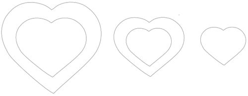 [A-011461] Styropor Piepschuim Isimo Hart open 35 cm