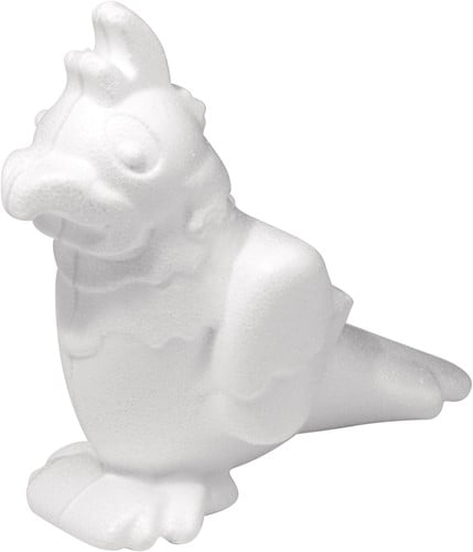 [A-012841] Styropor Piepschuim Isimo Papegaai 13x15 cm