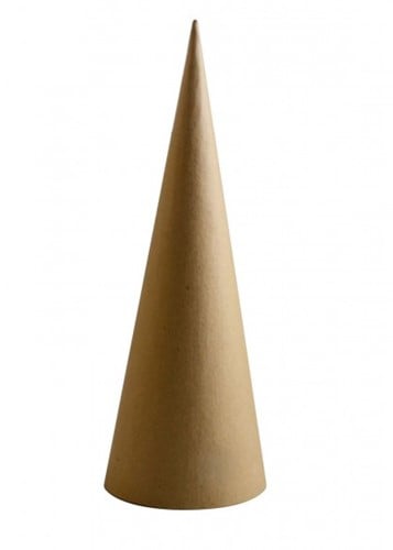 [A-014592] Kegel Papiermache 36 cm hoog 36 cm