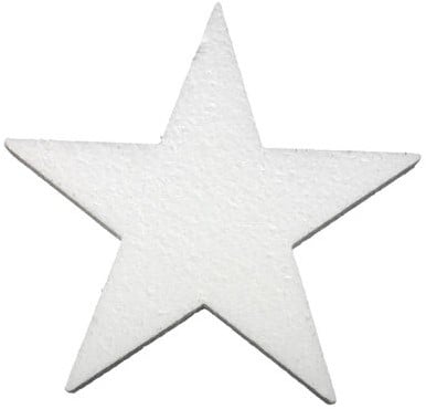 [A-019283] Styropor Piepschuim Isimo Ster 40 cm /st 3 cm dik