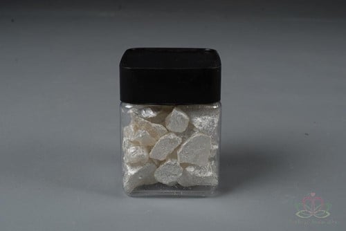 [A-008312] Pearl Stone Glass Parelwit 12-20 mm 300 gram