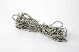 [A-010144] Jute Rope Dik Groen Wash 80 gram per verpakking