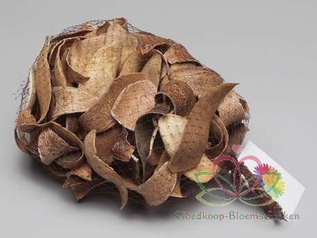 [A-010727] Mehogany Spoon Net Naturel 400 gram