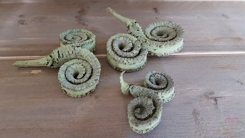 [A-011657] Palm Mule Ring Palm Male Ring Groen 15 stuks