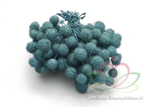 [A-011827] Plataanballetjes Plane Ball Azuur Blauw zak