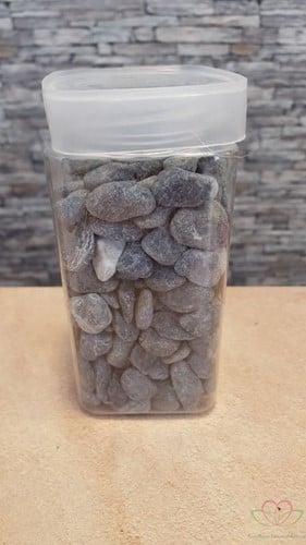 [A-012464] Steentjes decoratiesteentjes Donkergrijs 500 gram