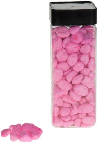 [A-012533] Pebble Licht Roze 1-2 cm pot 650 ml