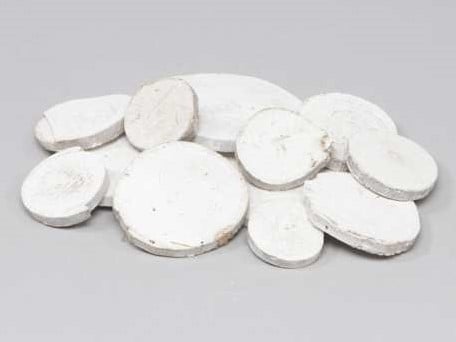 [A-013190] Houtschijfjes gemengde maten Woodmix Wit 330 gram 