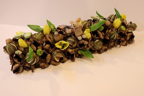 [A-013646] Cacho Coco halve dadelstronk Naturel ca. 60-70 cm 1 stuk