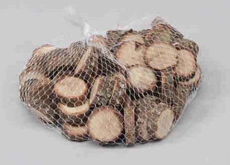 [A-014219] Eikenschijfjes Boomschijven 2-5 cm Zak ca. 500 gr