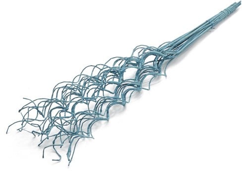 [A-014970] Gekrulde takken Willow spiral Azuur 90cm 25st