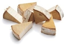 [A-016463] Berken taartpuntjes wedges ca. 5 cm 400 gram