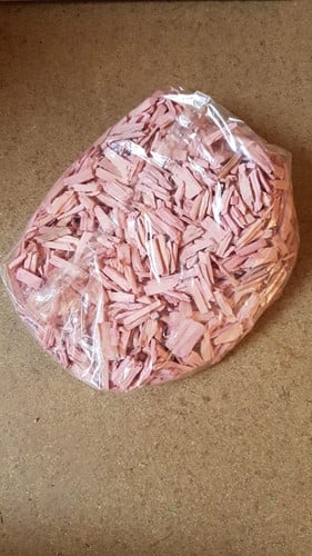 [A-020000] Houtsnippers Lichtroze ca. 200 gr