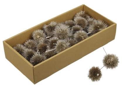 [A-023256] Kartoons Bal Platinum op draad 26 stuks