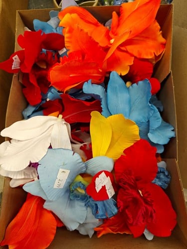 [A-026020] Mysterybox Zijden Orchideeen bloemschik en decoratiematerialen 