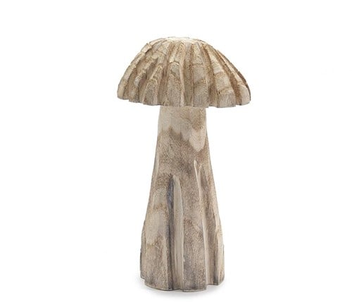 [A-027486] Houten Paddenstoel Fungi Paulownia tomentosa Ø20x38 cm