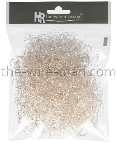 [A-018369] Lametta Curly Zilver 15 gr