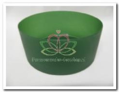 [A-004054] Taartvorm Schaal Donkergroen 18x8 cm