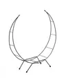 [A-006472] Frame Moon 38x10x44 cm ONGELAKT/st