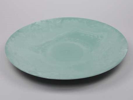 [A-013077] Onderbord Schaal Rond Soft Turquoise 45 cm