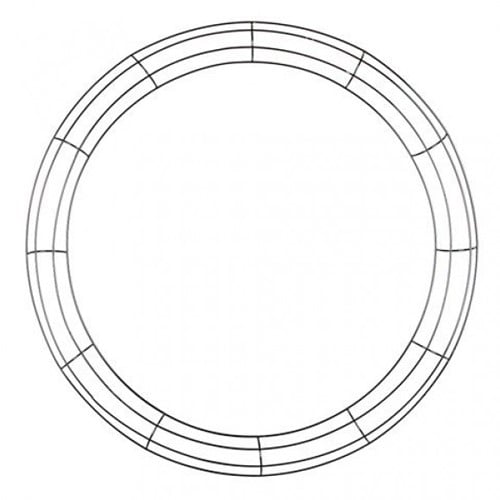 [A-015278] Metalen Frame voor kransen rond 60 cm (24 inch)