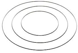 [A-018675] Metalen Frame Creating Frame 6 mm BUC rond Ø40 cm