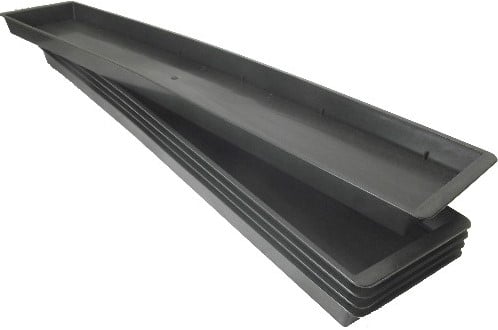 [A-022895] Brick tray 3/1 Triple brick Groen voor 3 grote blokken