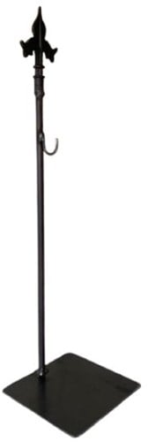 [A-023028] Kransstandaard Staande houder op plaat B15xH52 cm