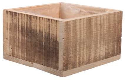 [A-025294] Houten Tafeldeco Kist 20x20x12 cm
