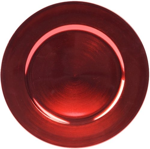 [A-027101] Onderbord Rond Rood Groot 40 cm