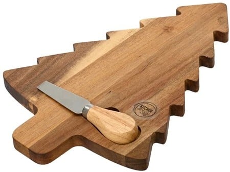 [A-027276] Houten Borrelplank snijplank acaciahout FSC 100% 32,8x11x5,2 cm
