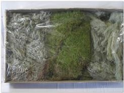 [A-003301] Mos Mix Gedroogd houdbaar doos 650 gram 3 soorten