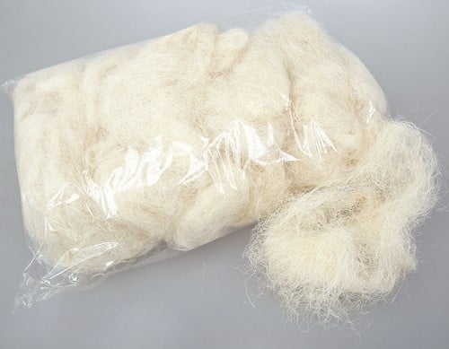 [A-016458] Sisal Gebleekt 1 kilo