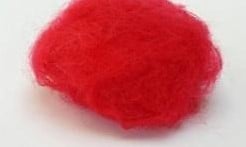 [A-016665] Bulk Wooly Decotwister Fluf Rood 8 kilo