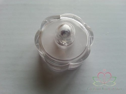 [A-009791] Onderwaterlichtje Waterproof Bloem LED 1 stuk
