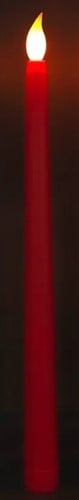 [A-024962] LED Kaars Warmwit Rood per stuk