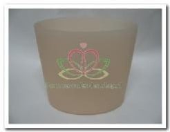 [A-004055] Vaas Konisch Rose bloempot