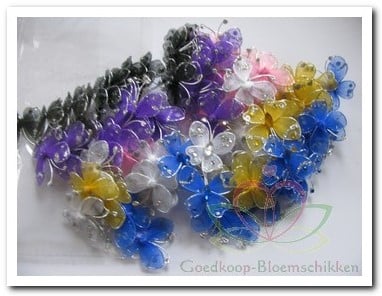 [A-007521] Vlindertjes Mix 3,5 cm ca. 90 stuks