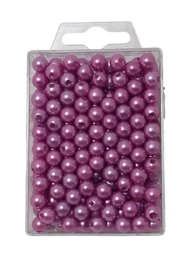 [A-003437] Parels rijgparels ev22-111 aur & WM New Violet 8 mm