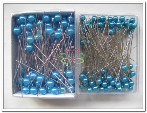[A-003480] Parelspelden DV613 44 Blauw 6 mm doosje ca. 100 stuks