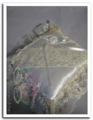 [A-004677] Kussen Trouwringkussen Champagne 20x20 cm