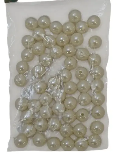 [A-018318] Parel, rijgparels 12 mm 50 gr hbl85-0087-057 Pearl  