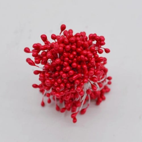 [A-022364] Meeldraad Rood 3 mm ca. 500 stuks pak