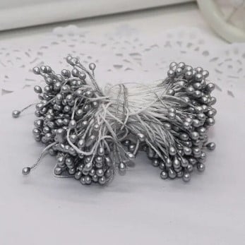 [A-024328] Meeldraad Zilver 3 mm ca. 288 stuks pak