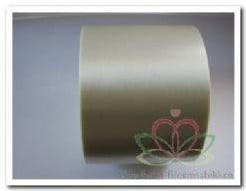 [A-018472] Bedrukt lint Cream met Zwarte opdruk 70 mm 80 cm