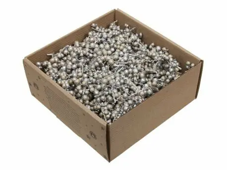 [A-027022] Canella 2" cut stukjes takjes Zilverwash ca. 5 cm 300 gram